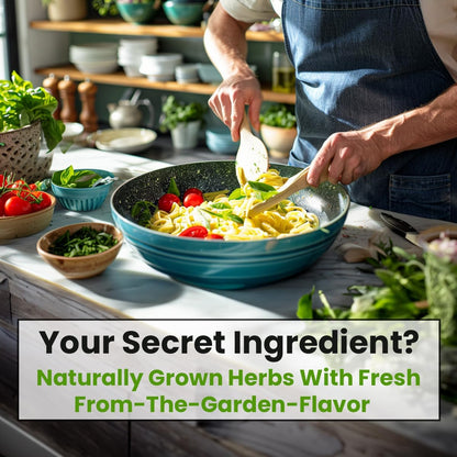 5 Heirloom Herb Seeds: Basil, Oregano, Parsley, Cilantro, Chives