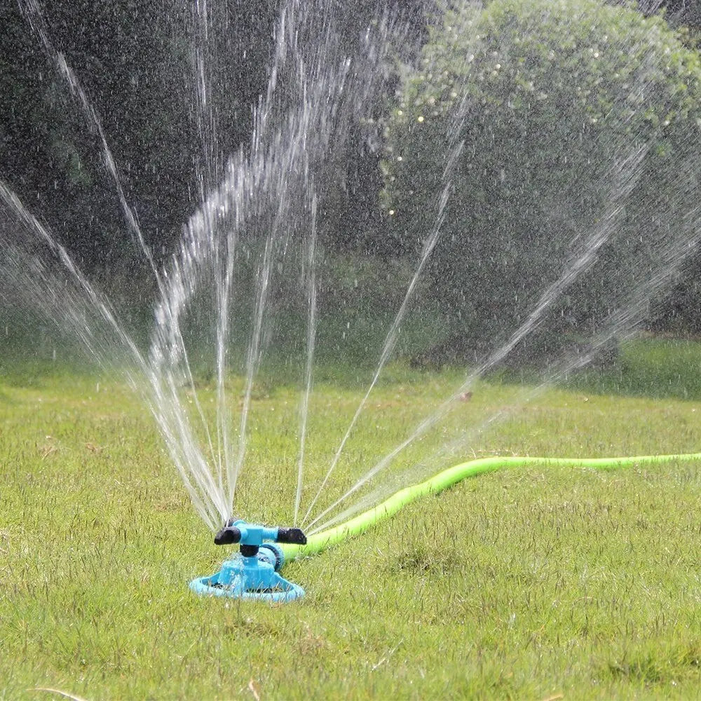 Automatic 360° Rotating Sprinkler for Garden & Lawn Irrigation