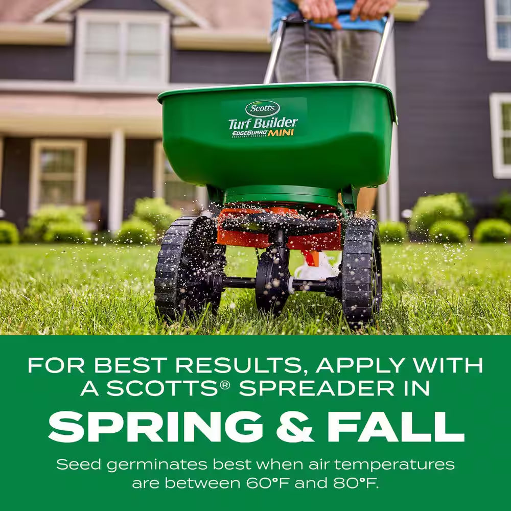 Turf Builder Thick'R Lawn Tall Fescue Mix - 12 lbs. Grass Seed with Fertilizer and Soil Enhancer for Lawn Thickening