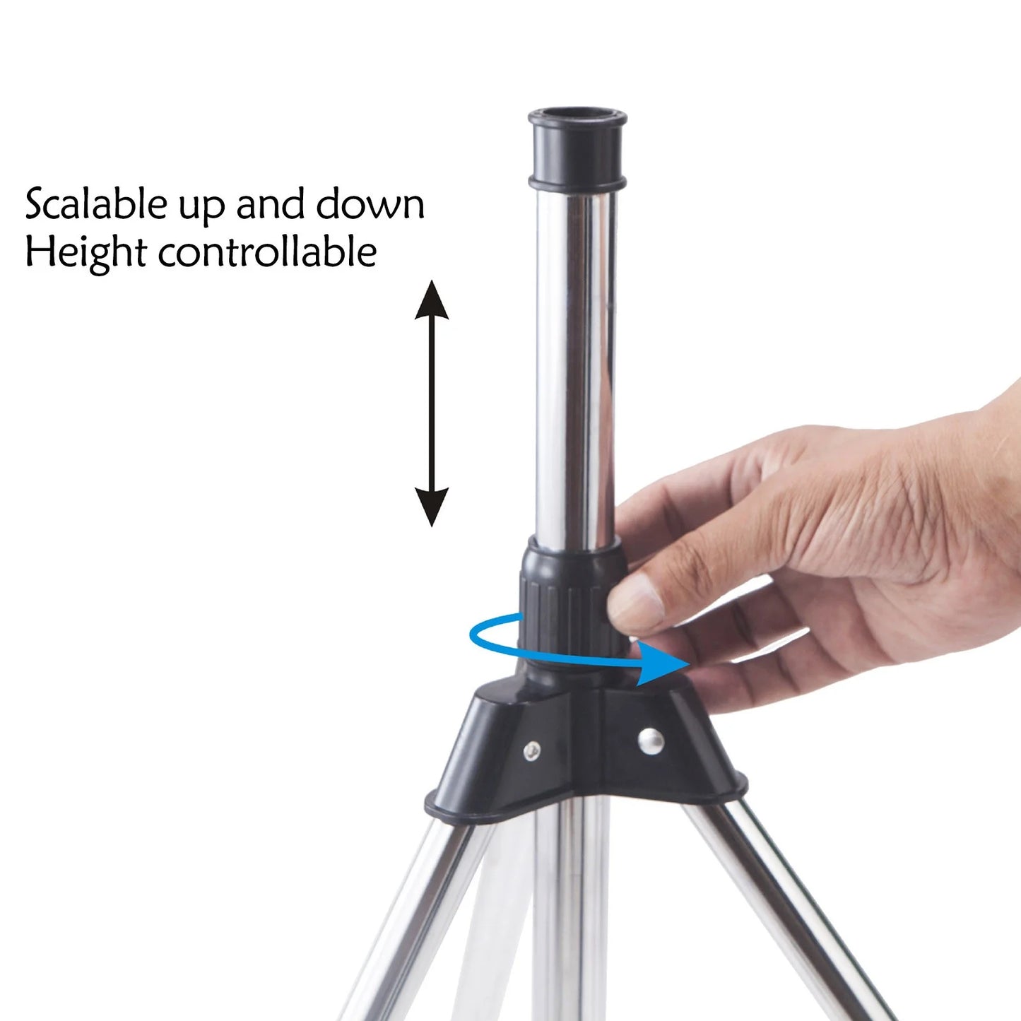360° Rotating Tripod Sprinkler for Large Lawn & Garden Irrigation