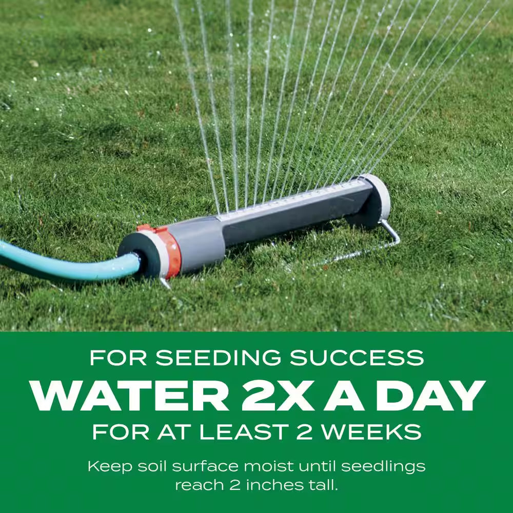 Turf Builder Thick'R Lawn Tall Fescue Mix - 12 lbs. Grass Seed with Fertilizer and Soil Enhancer for Lawn Thickening