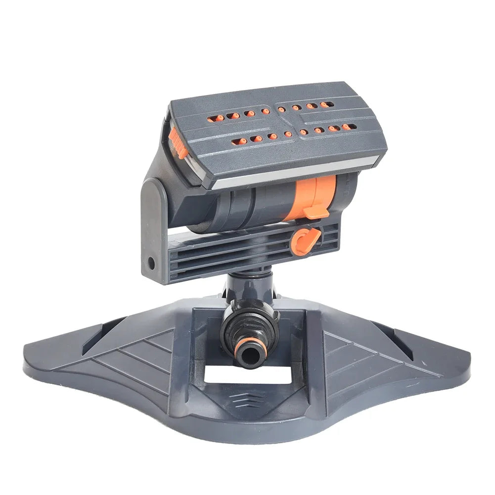 Automatic 16-Nozzle Oscillating Sprinkler for Adjustable Lawn & Garden