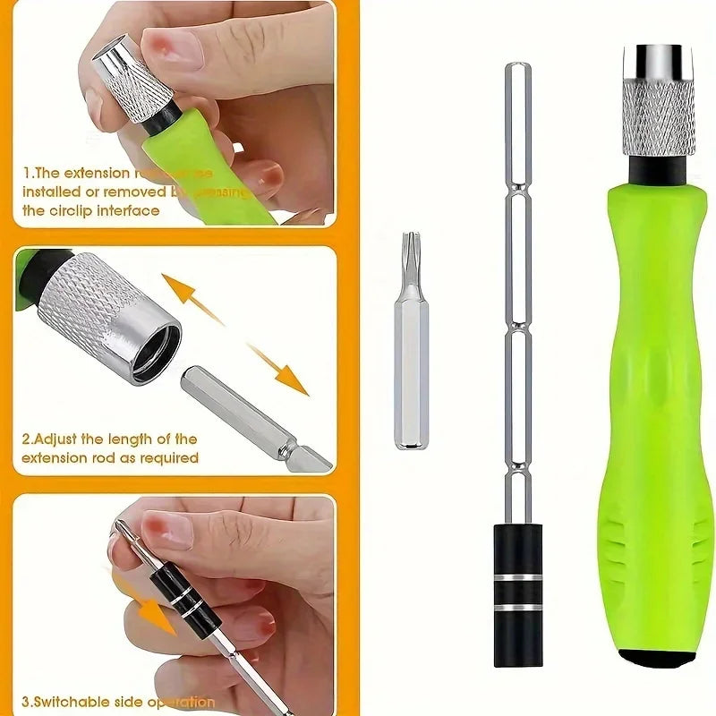32-in-1 Multifunction Precision Magnetic Screwdriver Set