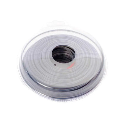 Steel Wire Trimmer Cord for Lawn Mowers and Brushcutters - 3mm/2.7mm Gray Garden Tool Accessory