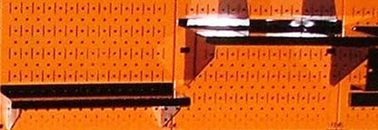 Wall Control Metal Pegboard Tool Storage Kit - 48"x32", Orange