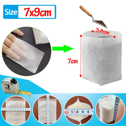 Biodegradable Non-Woven Grow Bags for Seedling & Plant Starts