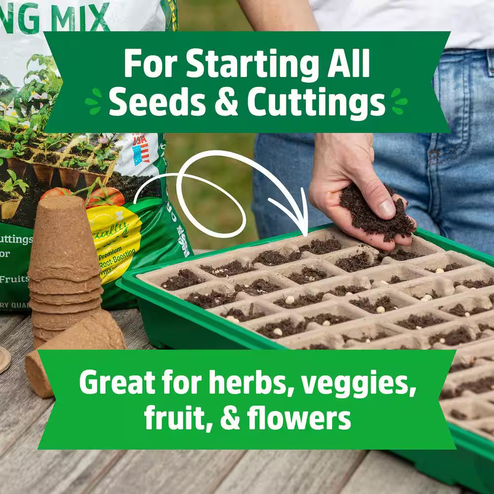 Eco-Friendly 50-Cell Greenhouse Seed Starter Kit for Healthy Germination