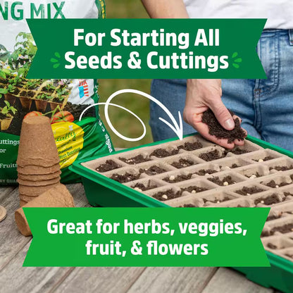 Eco-Friendly 50-Cell Greenhouse Seed Starter Kit for Healthy Germination