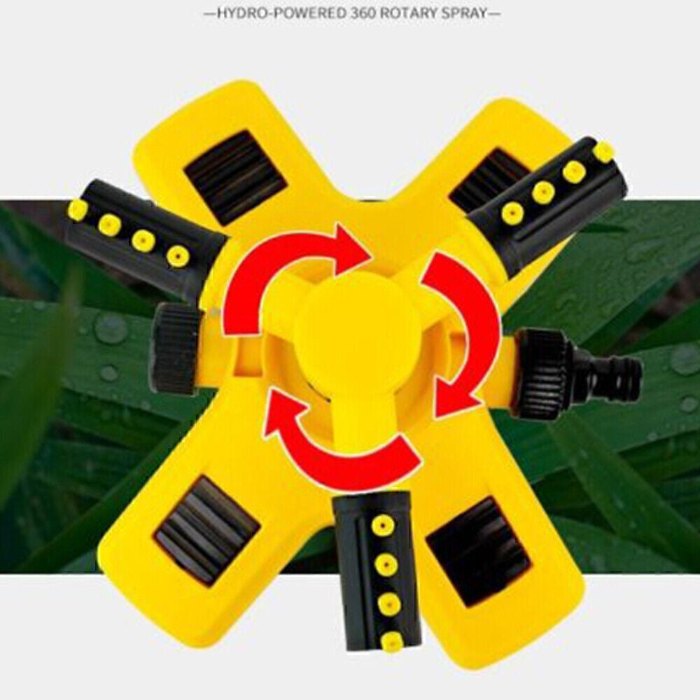 360° Automatic Rotating Lawn & Garden Irrigation Sprinkler