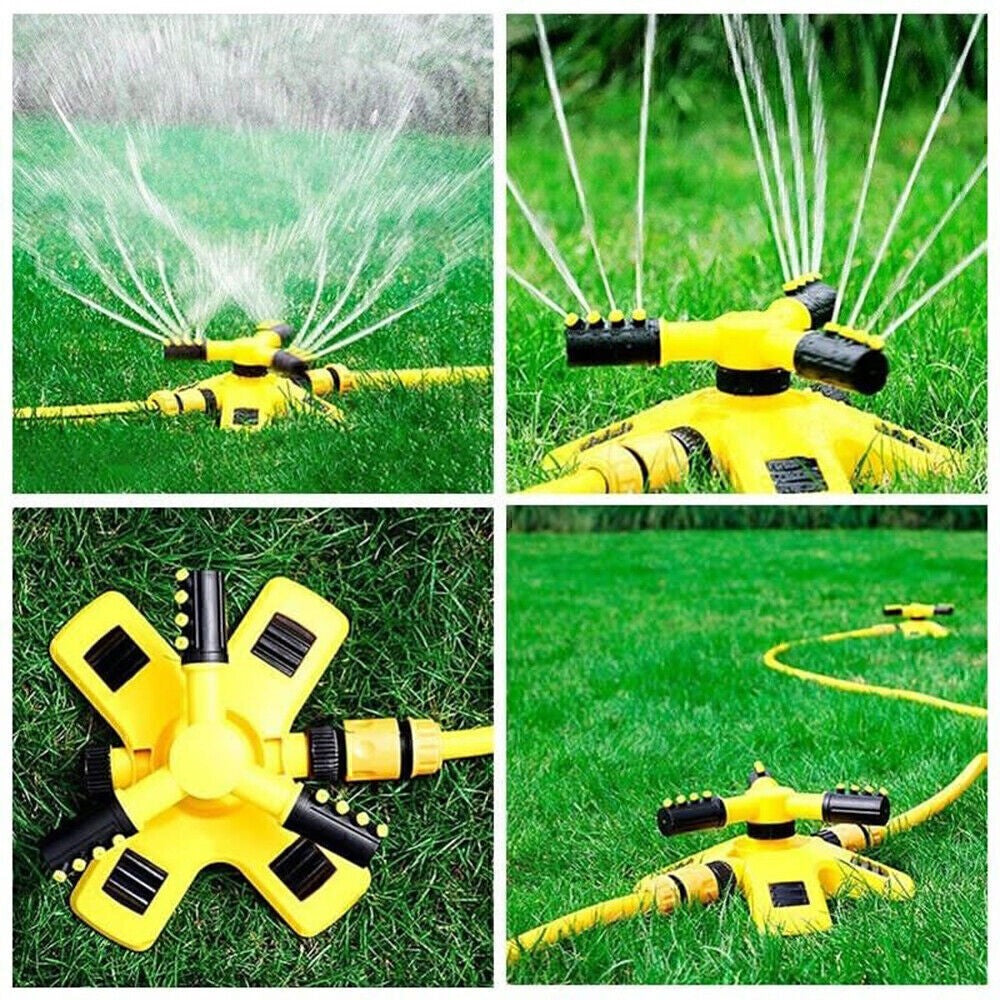 360° Automatic Rotating Lawn & Garden Irrigation Sprinkler