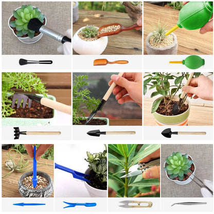 111-Piece Garden & Succulent Tool Set - Heavy Duty, Complete Kit