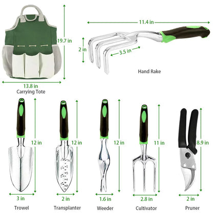 111-Piece Garden & Succulent Tool Set - Heavy Duty, Complete Kit