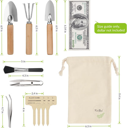 Premium 12-Piece Mini Indoor Garden Tool Set for Houseplants