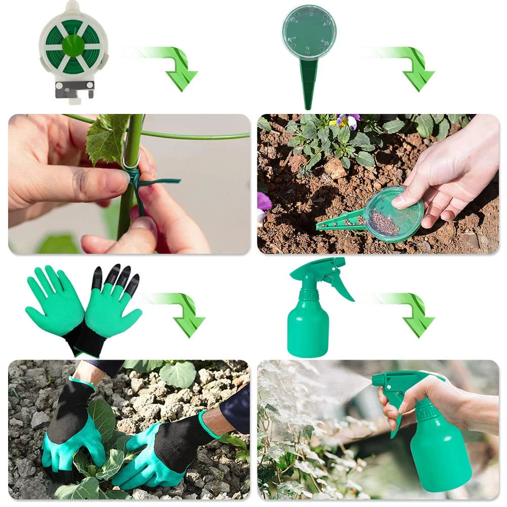 111-Piece Garden & Succulent Tool Set - Heavy Duty, Complete Kit