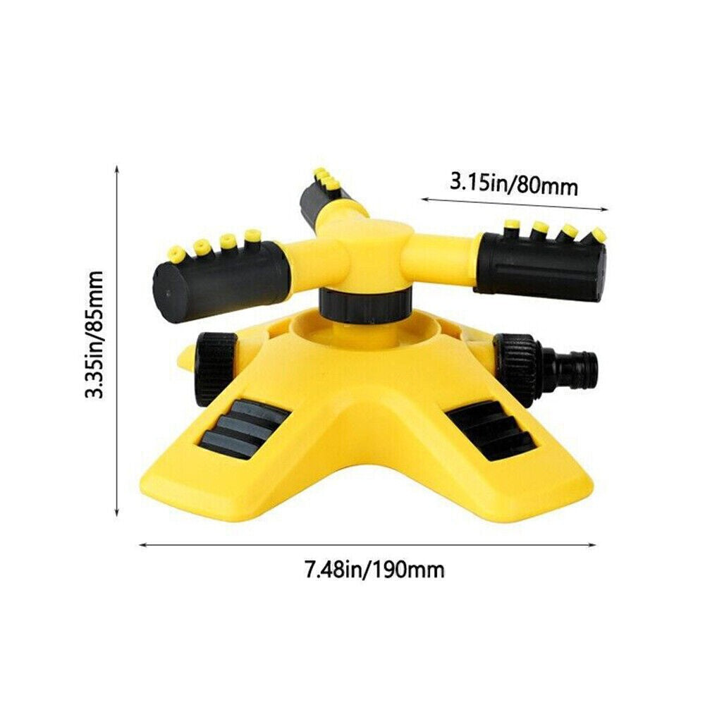 360° Automatic Rotating Lawn & Garden Irrigation Sprinkler