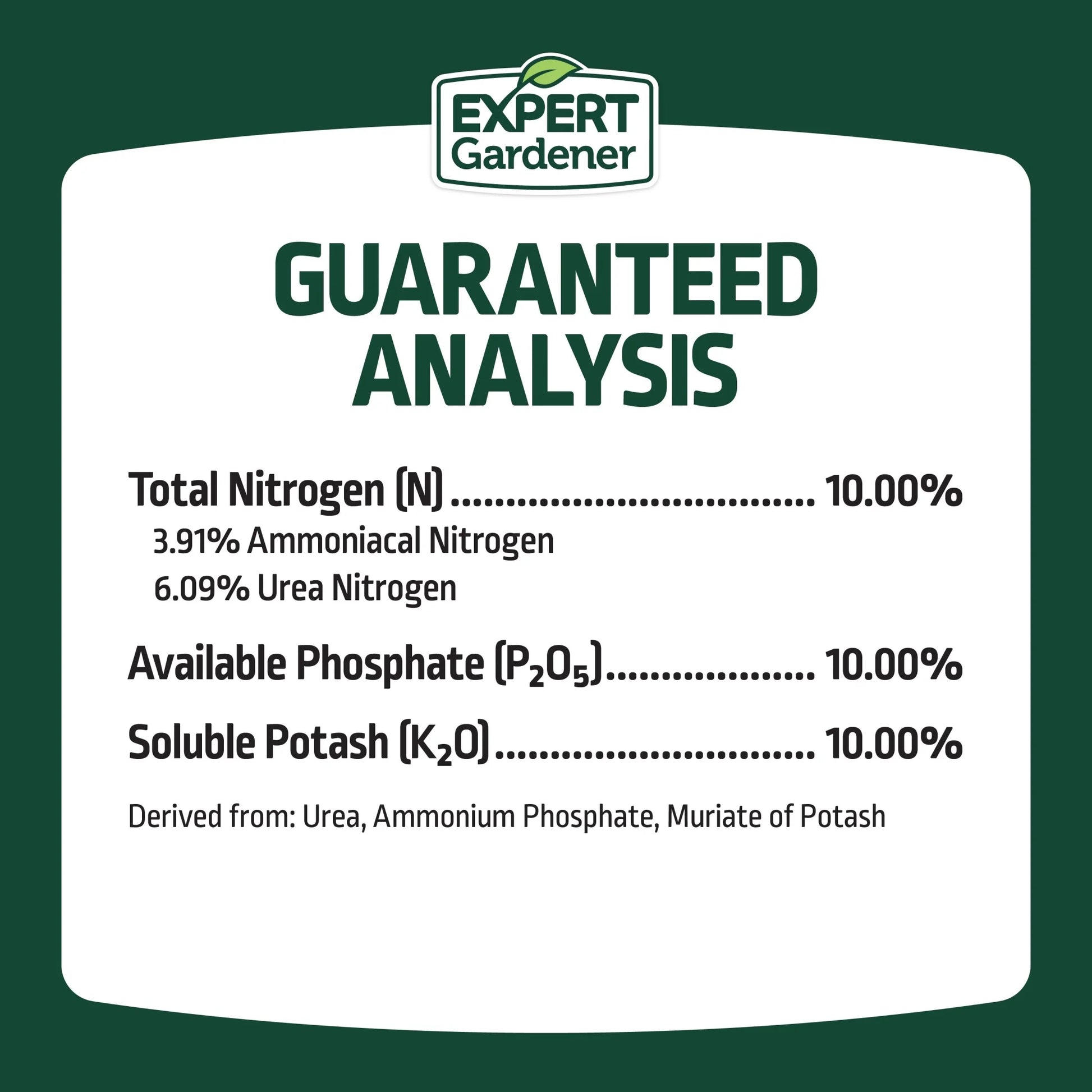 All-Purpose Plant Fertilizer - 10-10-10 Formula, 2 Pack, 10 lbs