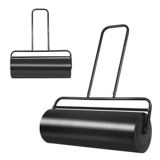 36" Heavy-Duty Steel Lawn & Sod Roller - 17-Gallon Push/Pull