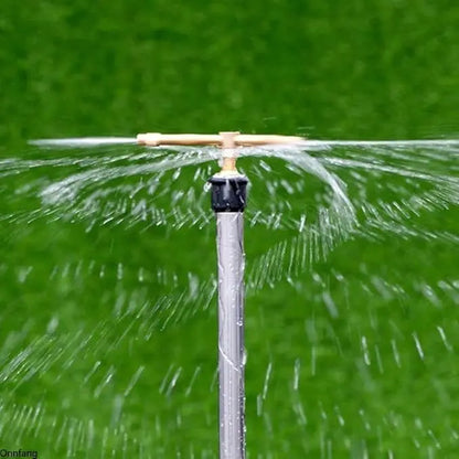 Solid Copper 2/3/4 Arm 360° Rotating Garden Lawn Sprinkler