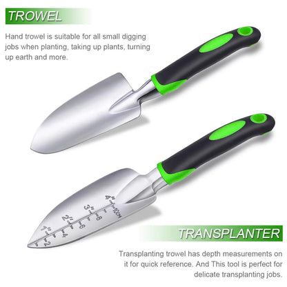111-Piece Garden & Succulent Tool Set - Heavy Duty, Complete Kit