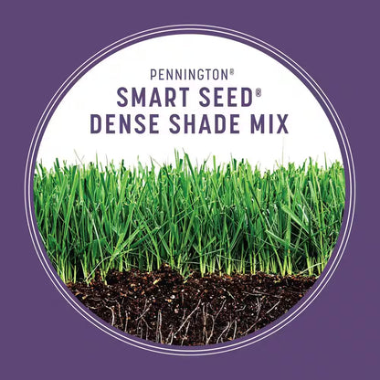 Smart Seed Dense Shade Grass Seed and Lawn Fertilizer, 7 lbs, Covers 1,750 Sq. Ft.
