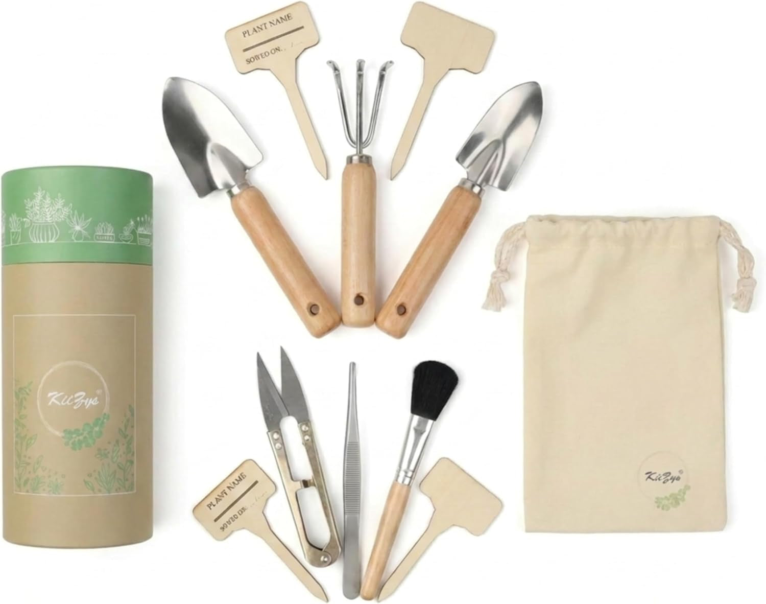 Premium 12-Piece Mini Indoor Garden Tool Set for Houseplants