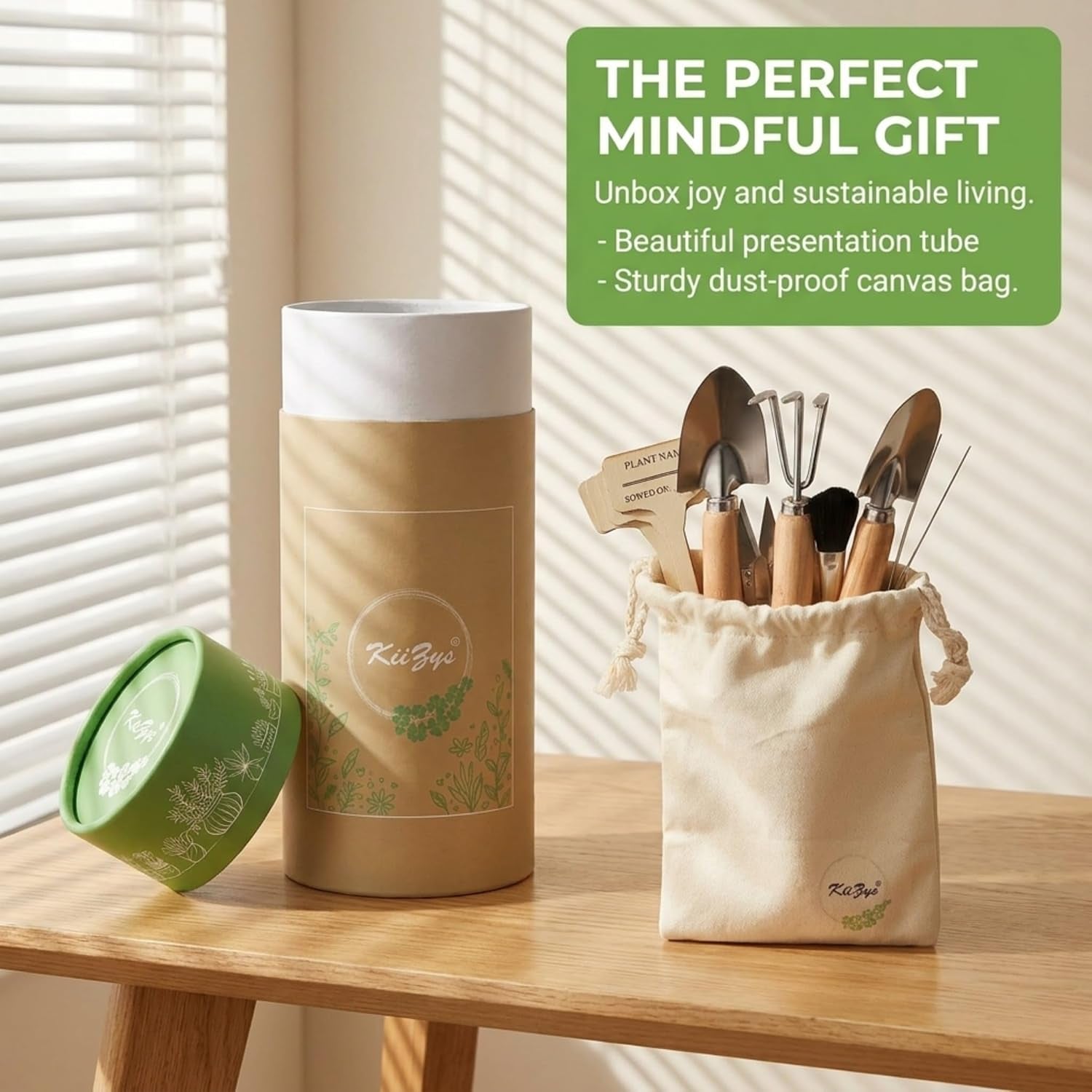 Premium 12-Piece Mini Indoor Garden Tool Set for Houseplants